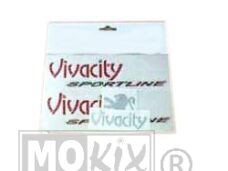 Peugeot Viva City Stickerset Sportline