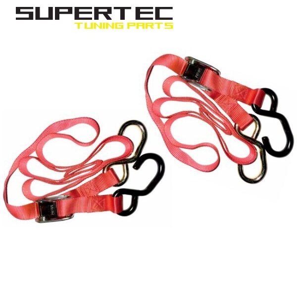 TIE-Downs Bindriemen Rood 2stuks - Supertec