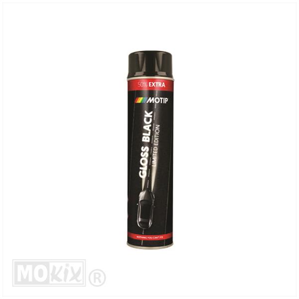 SPB Motip Autolak Zwart Glans Promo 600ml (1)