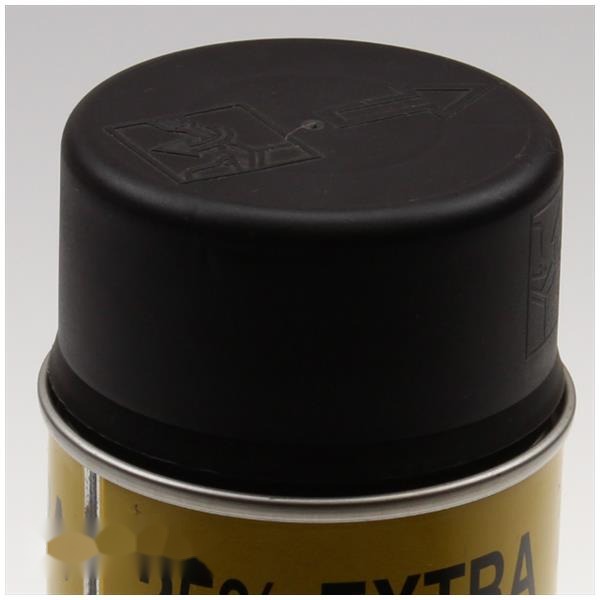 SPB Motip Autolak Zwart MAT 500ml