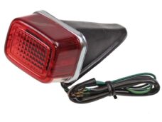 Achterlicht Universeel Enduro Klein Zwart CE