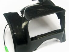 Koplamp KAP Solex  4800 Zwart + Schakelaar