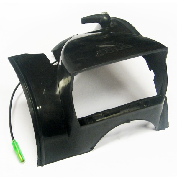 Koplamp KAP Solex 4800 Zwart + Schakelaar