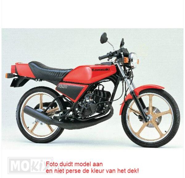 Buddy DEK Kawasaki AR Blok Zwart Xtreme
