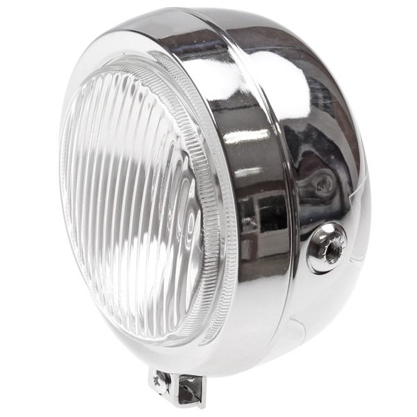 Koplamp Puch Maxi Rond Chroom Elec