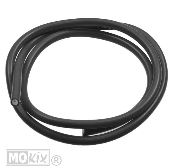 Bougie Kabel 5mm Zwart Per Meter