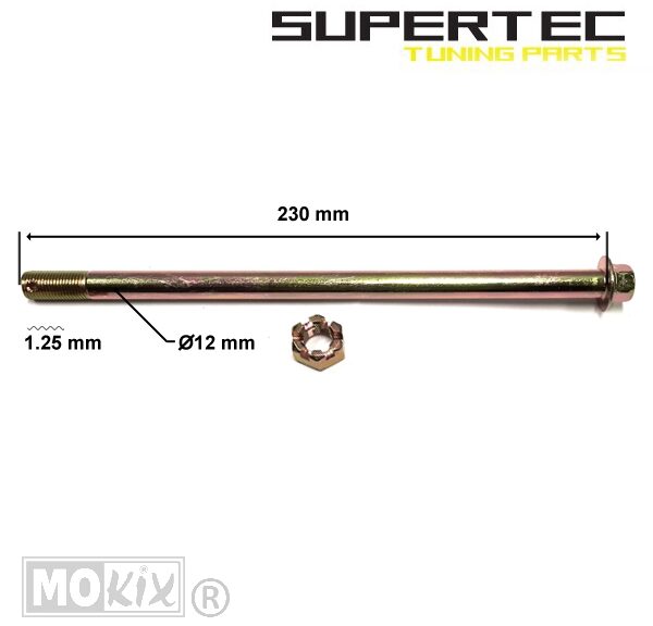 Achteras Honda MT/MB 230x12x1.25 (1) - Supertec