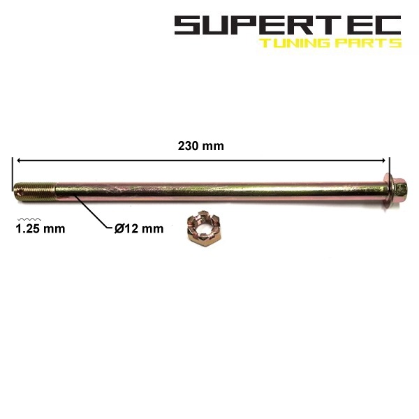 Achteras Honda MT/MB 230x12x1.25 (1) - Supertec
