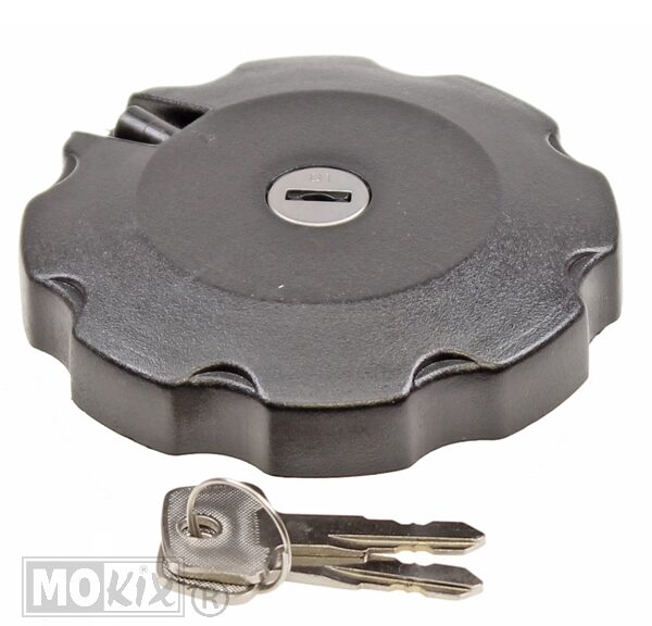 Tankdop Honda Mtxsh Zwart + Slot - Supertec