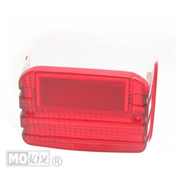 Baglygteglas Honda MT/MB Rød CE