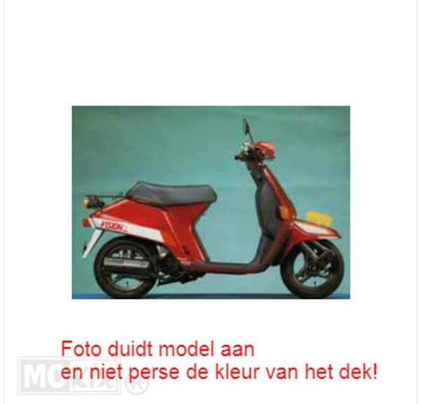 Buddy DEK Honda Vision Oud Type WIT Xtreme