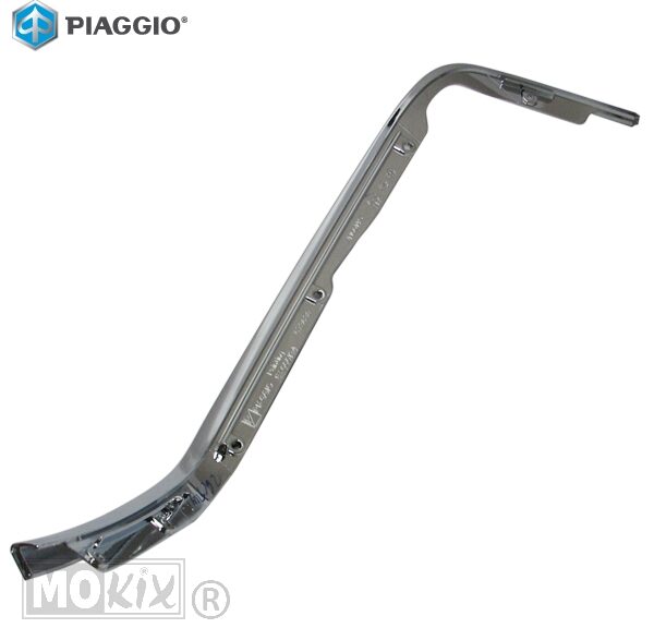 Sierstrip Chroom PIA Primavera Beenschild Links - Piaggio