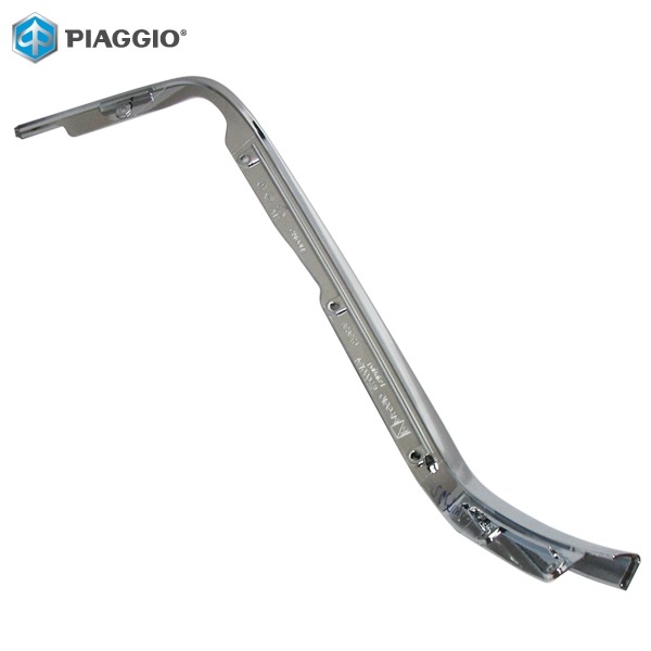 Sierstrip Chroom PIA Primavera Beenschild Rechts - Piaggio