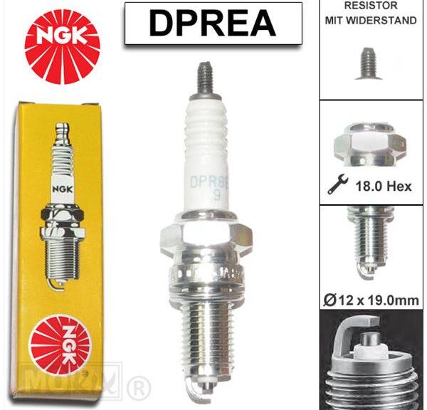 Bougie NGK DPR7EA-9 (1)