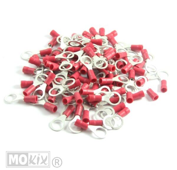 Schuifstekker OOG 8.4mm Rood (100)