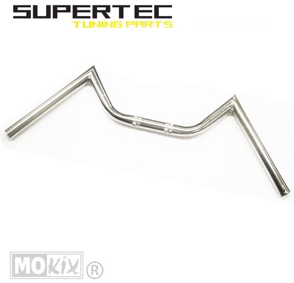 Stuur UNI Race Groot Chroom Supertec