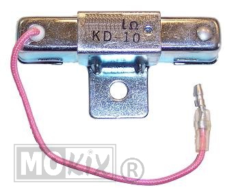 6934 LICHTWEERSTAND HONDA MT50  30W 1 ohm ELEC