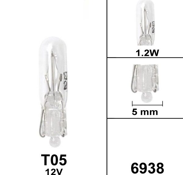Lamp T05 12V 1.2W (1) - Bollard