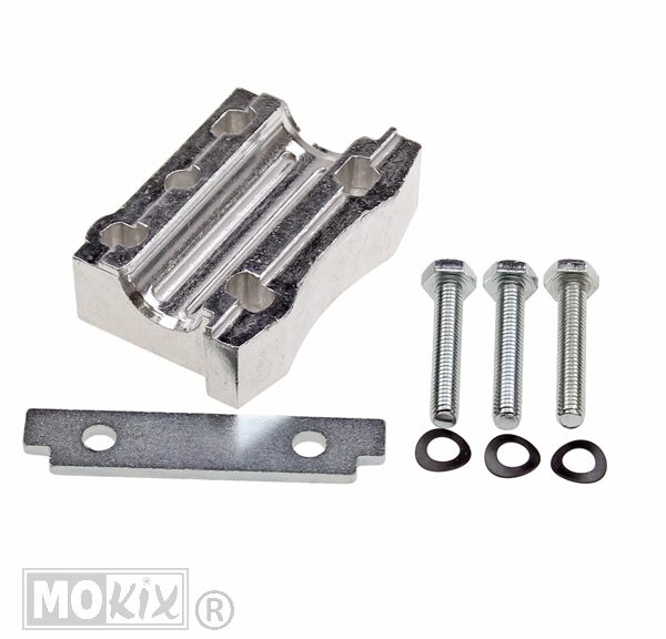 Houder Middenstandaard Puch Maxi 18mm SET Compl