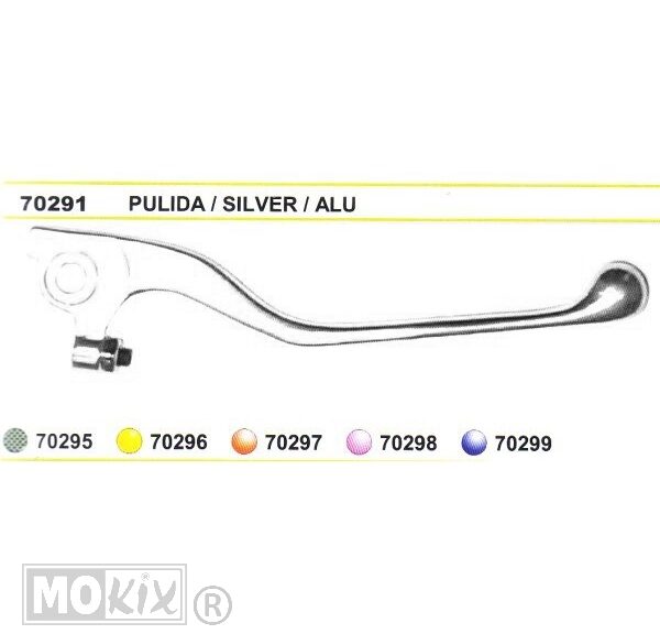 Hevel Rechts Aprilia Gilera Aluminium - MKX