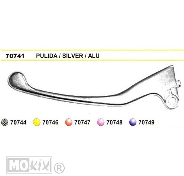 Hevel Links Yamaha NEO'S ALU - V-Parts