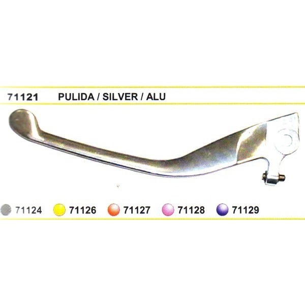 Hevel Links Aprilia Area 51 Aluminium
