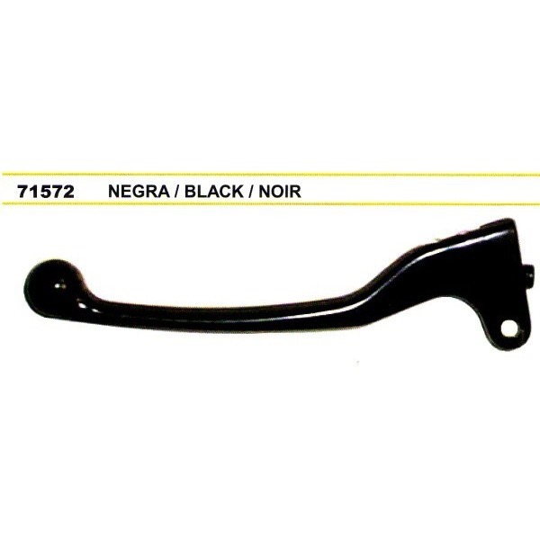 Hevel Links Peugeot Elyseo Zwart - V-Parts