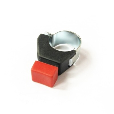 Drukbutton UNI Rood Klem