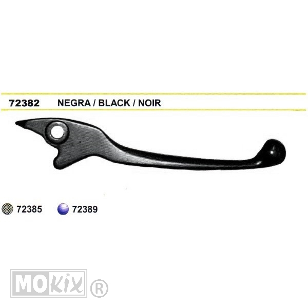 Hevel Rechts Honda MB NSR Carbon - MKX