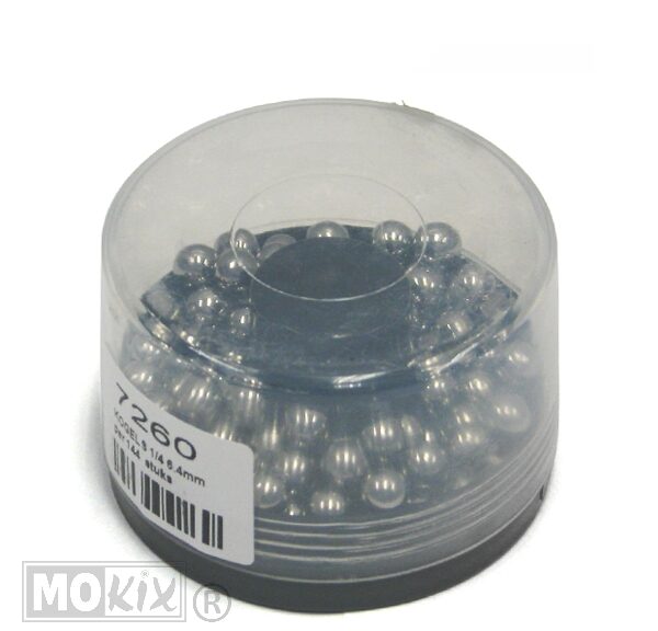 Kogels 1/4 6.4mm Per 144 Stuks - Supertec