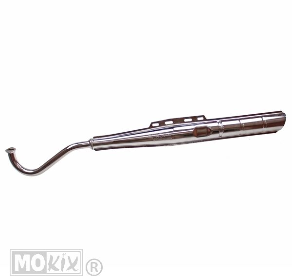 Uitlaat Puch Maxi STD 22mm 40km/h Chroom Tecno