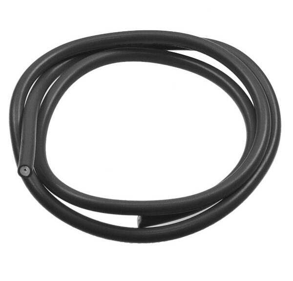Bougie Kabel 7mm Zwart Per Meter