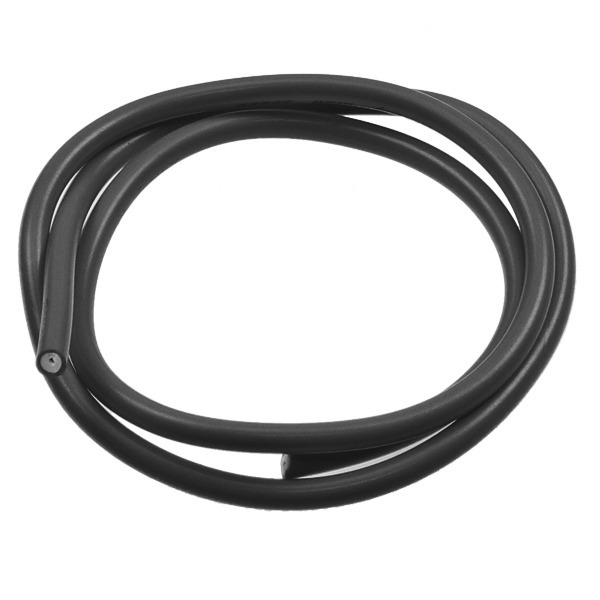 Bougie Kabel 7mm Zwart Per Meter