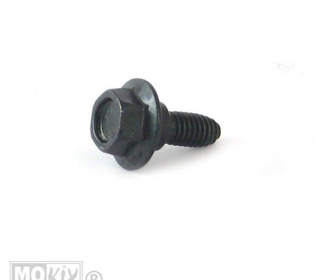 Borst Bout M6x15 (8x4) Zwart (1) ORG - Peugeot