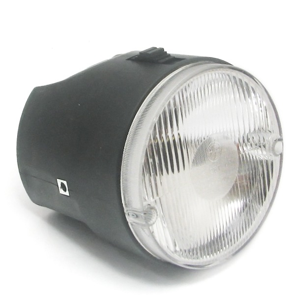 Koplamp Vespa SI Zwart - Bosatta