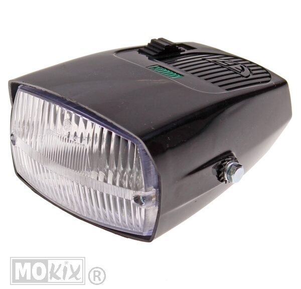 Koplamp Vespa Citta F622/N Zwart - Bosatta