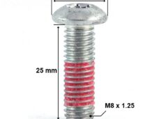 Remschijfbout M8x25 (1.25) PEU Viva City 3 ORG - Peugeot