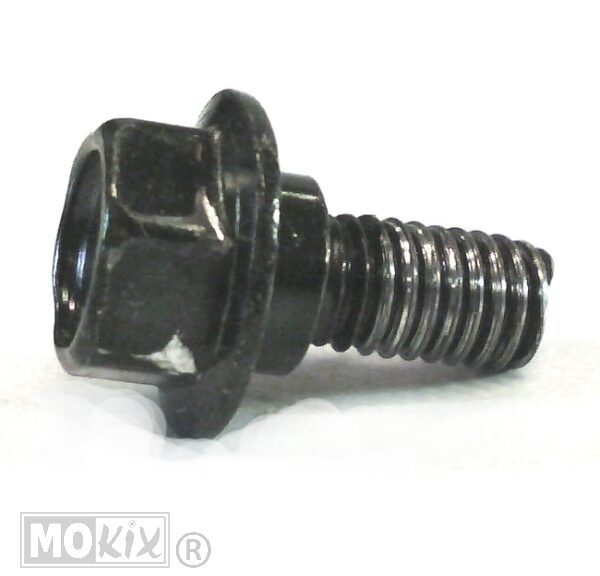 Borstbout M6x15 (8x5) Zwart (1) ORG - Peugeot
