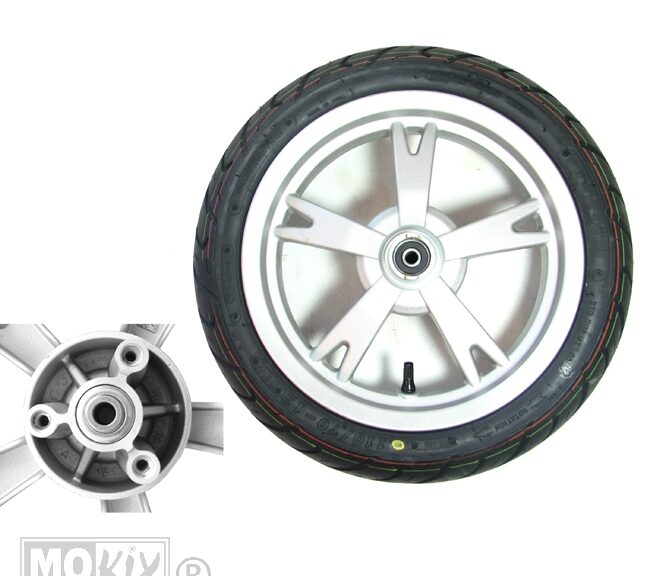Peugeot Kisbee Vorderfelge Silber 12x2.5 ORG
