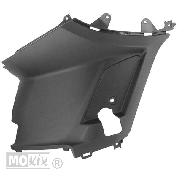 PEU Bodyscherm Links Zwart Kisbe - Peugeot