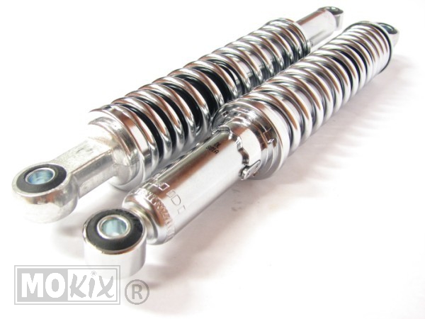 Schokbrekerset Honda MT 365mm Chroom/Chroom - MKX