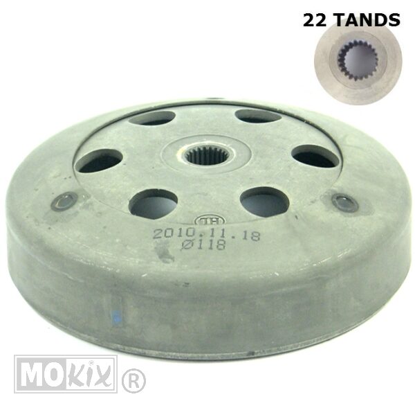 Carter d'embrayage Peugeot Kisbee 118 mm ORG