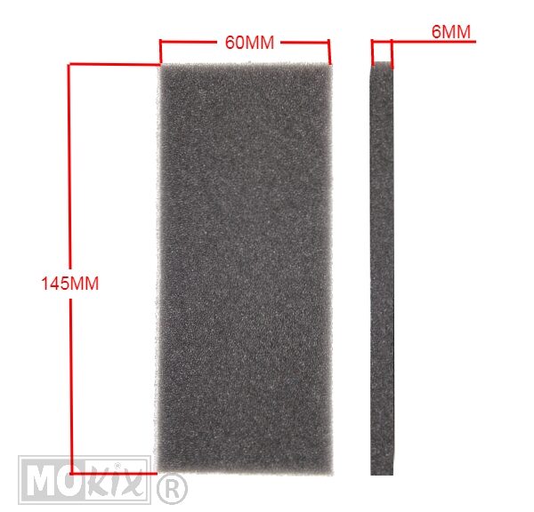Luchtfilter Peugeot Kisbee Foam Element ORG