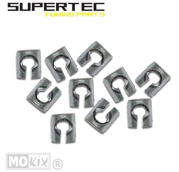 Insteeknippel 8x  9mm (10) - Supertec