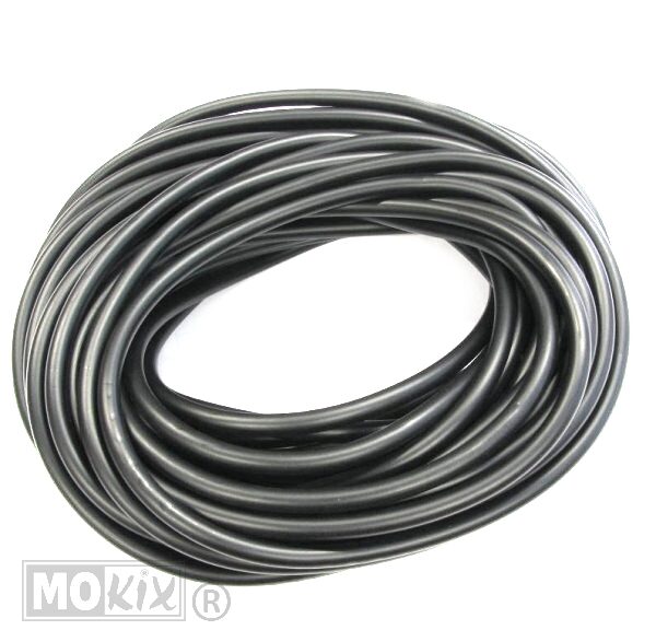 Benzineslang 5x8 PVC Zwart 10mtr Supertec
