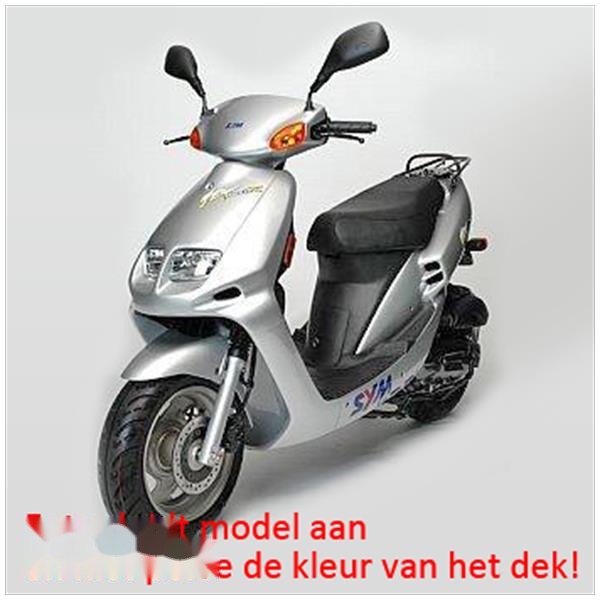 Buddy DEK SYM/SAN Yang JET 2T 99-04 Zwart MKX