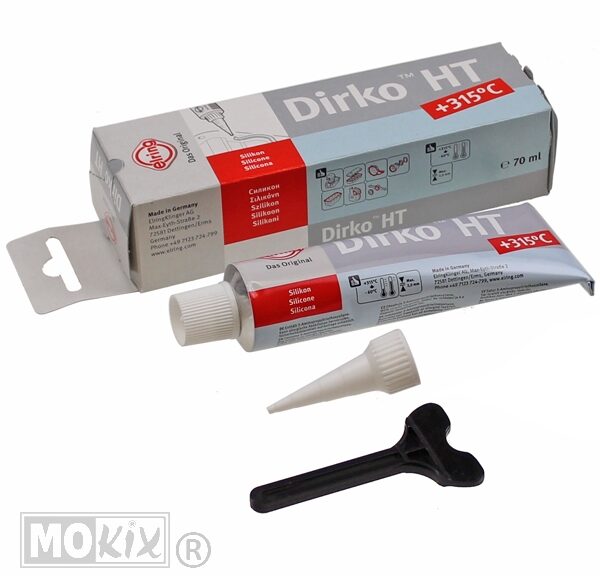 Pakking Vloeibaar Dirko Siliconen Grijs 100gr