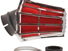 Powerfilter 28/35 Chroom/Rood - Supertec