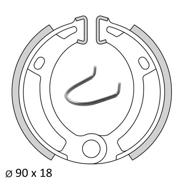Remschoen-SET Tomos A3/A35 OT - Newfren