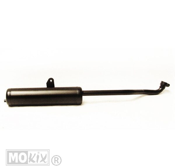 Uitlaat Vespa SI MIX 25km 23.5mm Zwart Tecno